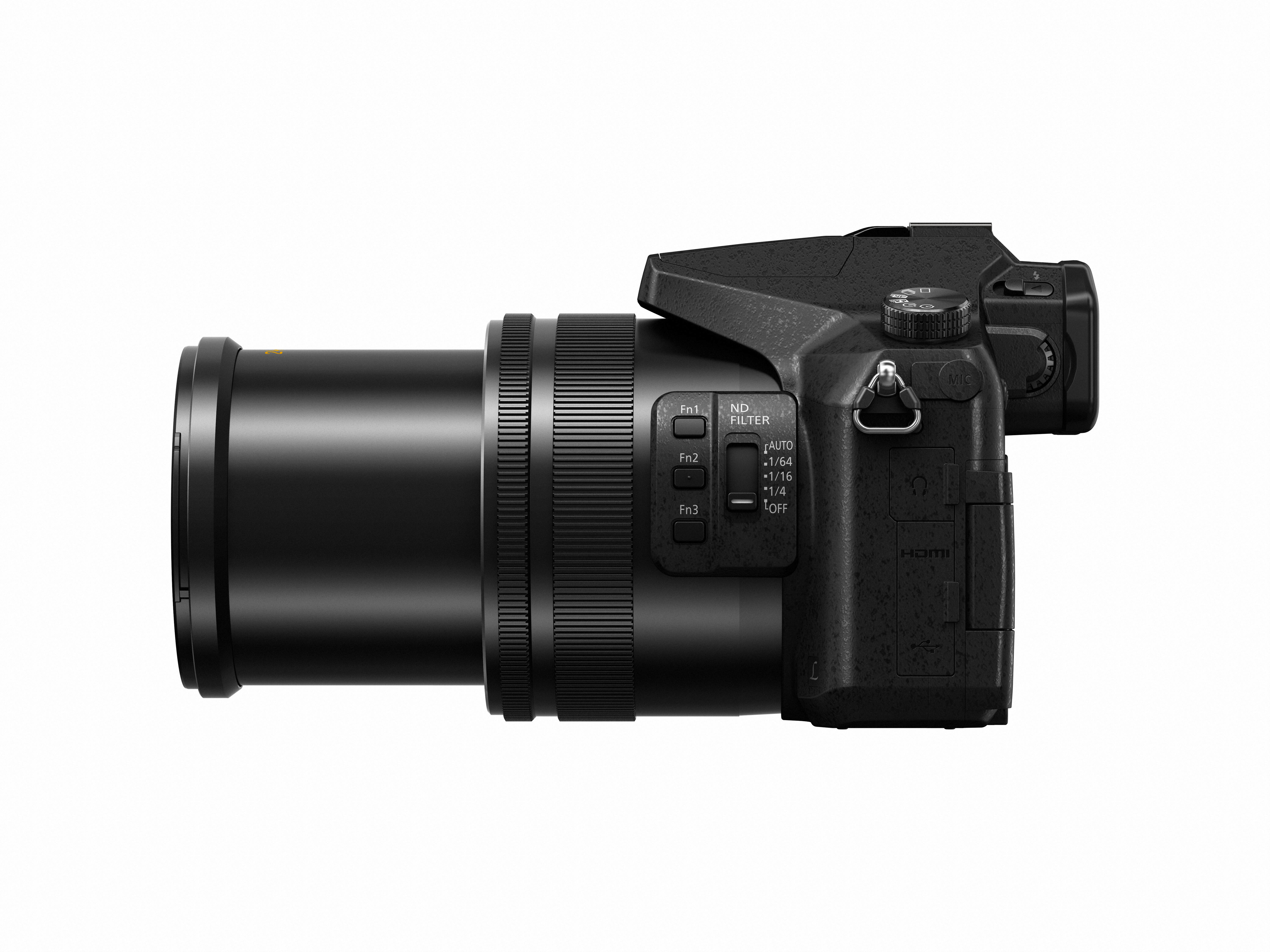 PANASONIC Lumix DMC-FZ2000 LEICA Bridgekamera Schwarz, 20x opt. Zoom, TFT-LCD, WLAN