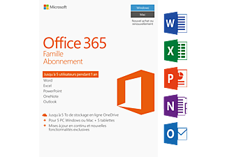 Microsoft Office 365 16 Home - PC - Französisch