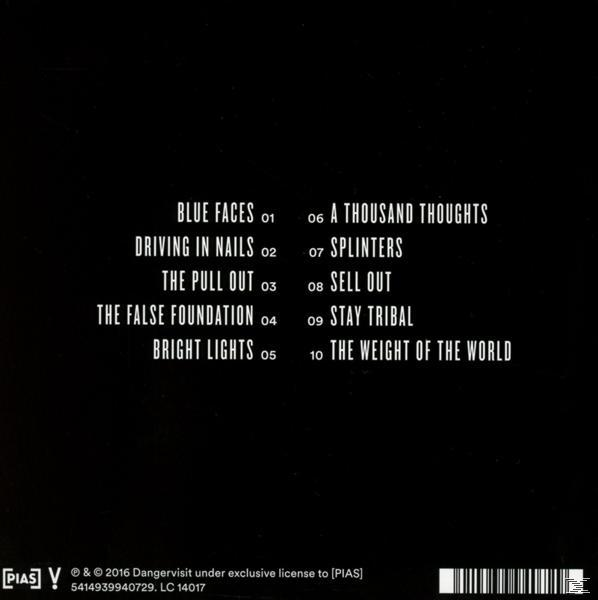 Rückseite einer Musik-CD mit Titelliste und Urheberrechtsinformationen.