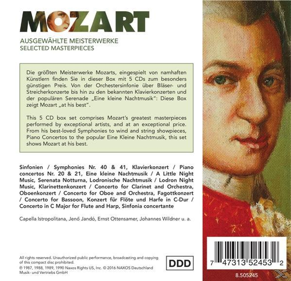 Jando/Ottensamer/Capella Istropolitana - Ausgewählte Meisterwerke  - (CD)