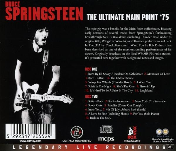 - Bruce (CD) 75 Main - The Point Ultimate Springsteen