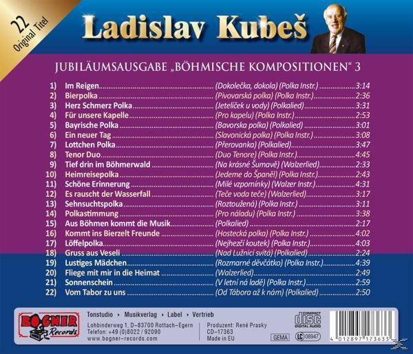 Kubes Ladislav Veselka - Böhmen Mit (CD) - Goldenes 3,Jubiläumsausgabe