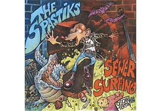 Spastiks - Sewer Surfing  - (Vinyl)