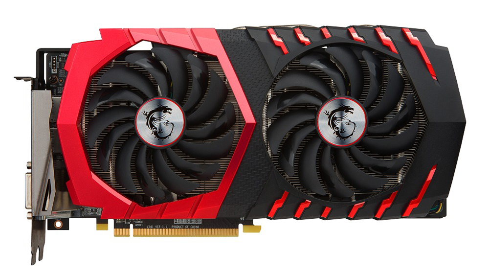 MSI Radeon RX 480 Gaming X 8GB (V341-003R) (AMD, Grafikkarte)
