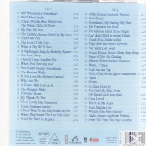 CD-Rückseite mit Songtiteln und Spieldauern. Der Hintergrund ist grün.