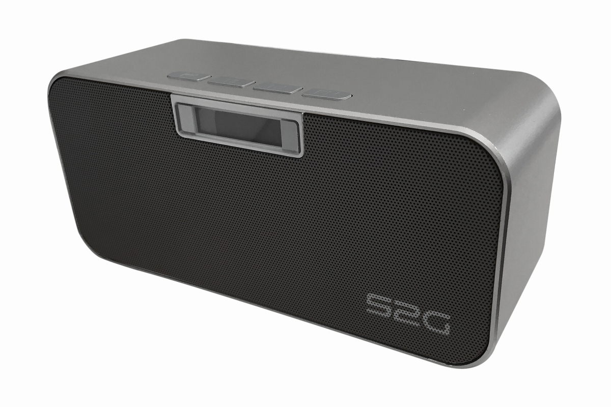 SOUND2GO 10119 Heavy Metal Radio, Bluetooth, Schwarz/Weiß