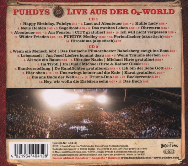 - O2-World (CD) - Der Puhdys Aus Live