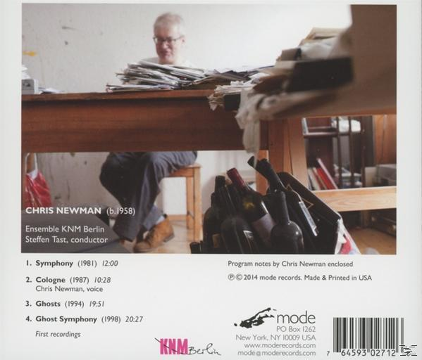 Steffen/ensemble Knm Berlin Tast - Ghosts  - (CD)