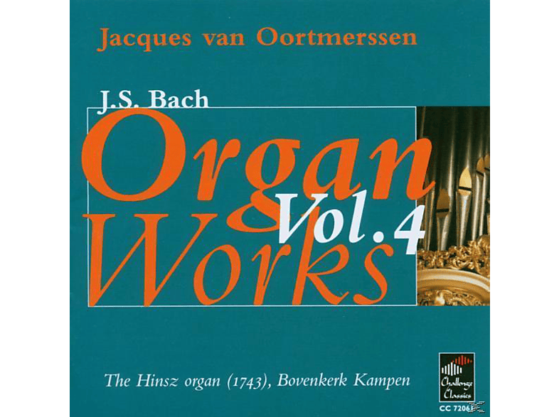 Jacques Van Oortmerssen Organ Works Vol.4 (CD) Jacques Van