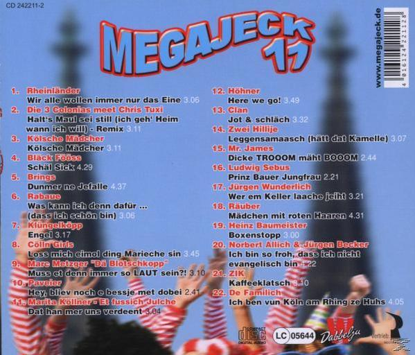 VARIOUS - Megajeck 11  - (CD)