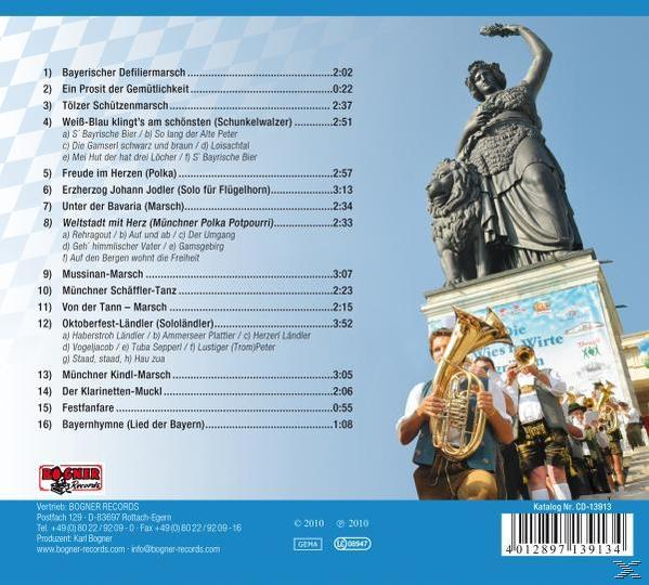 Münchner Oktoberfest Musikanten - Münchner (CD) Oktoberfest - Blasmusik Vom