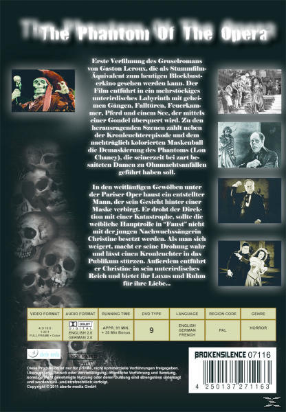 Das Phantom Der Oper DVD