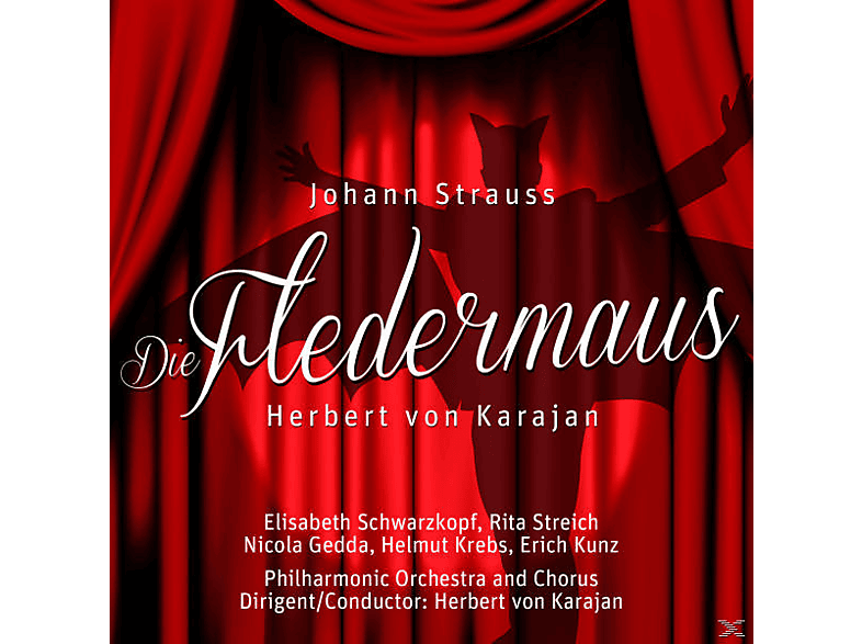 STRAUSS, JOHANN – KARAJAN, H. VON, Strauss,Johann-Karajan,H.Von – Die Fledermaus – (CD)