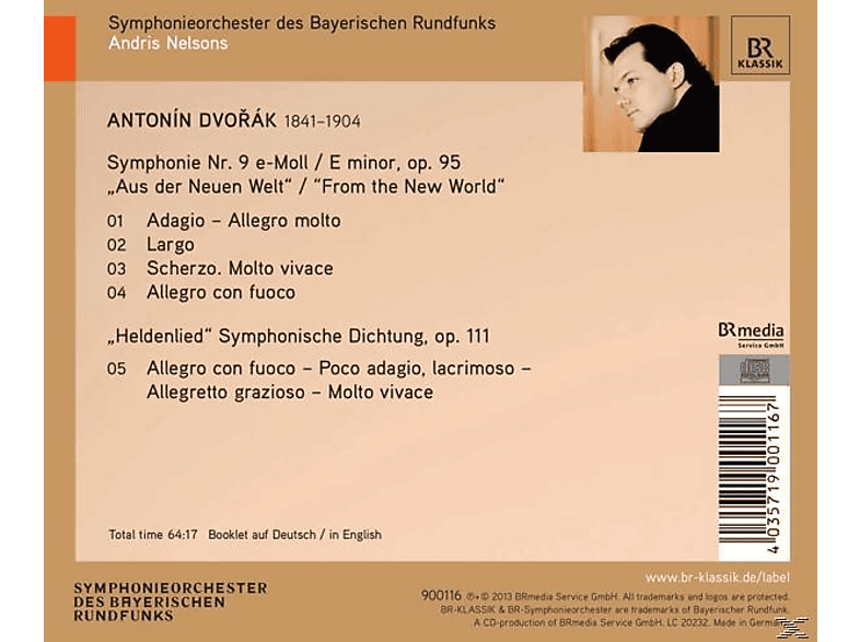 Thumbnail - Andris Nelsons, Symphonieorchester Des Bayerischen Rundfunks - Sinfonie 9 (CD)