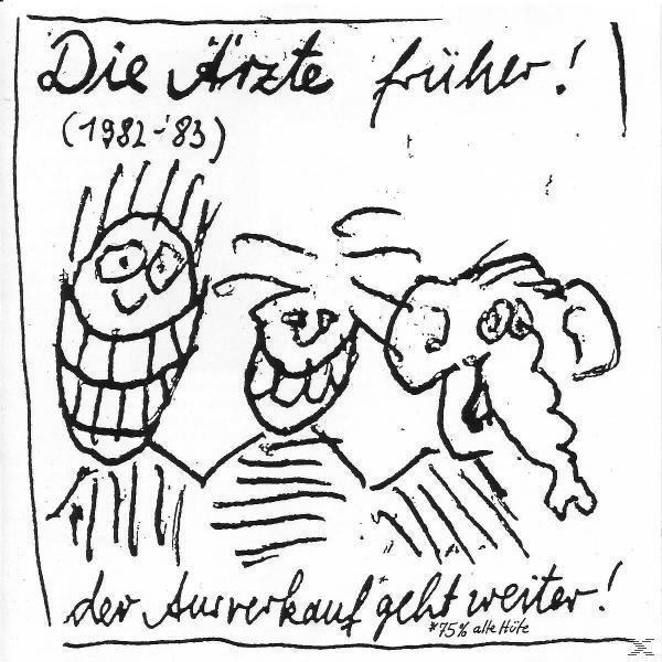 Schwarz-Weiß-Cartoon-Zeichnung. Drei Figuren, eine mit breitem Grinsen, eine zweite mit gestreiftem Hemd und eine dritte mit Elefantenkopf.