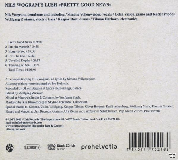 Nils Wolgram - Lush  - (CD)