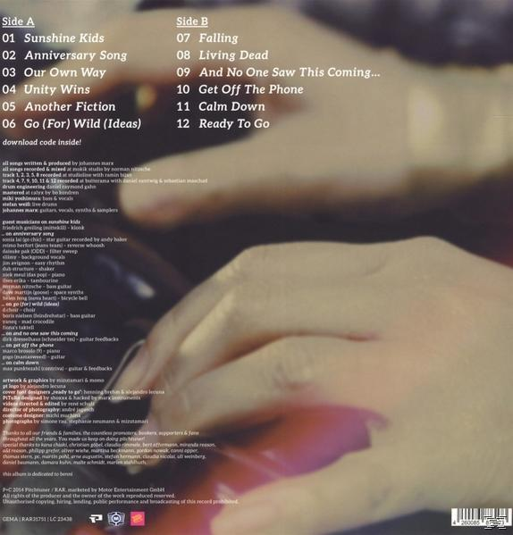 Pitchtuner - Ready To Go  - (Vinyl)