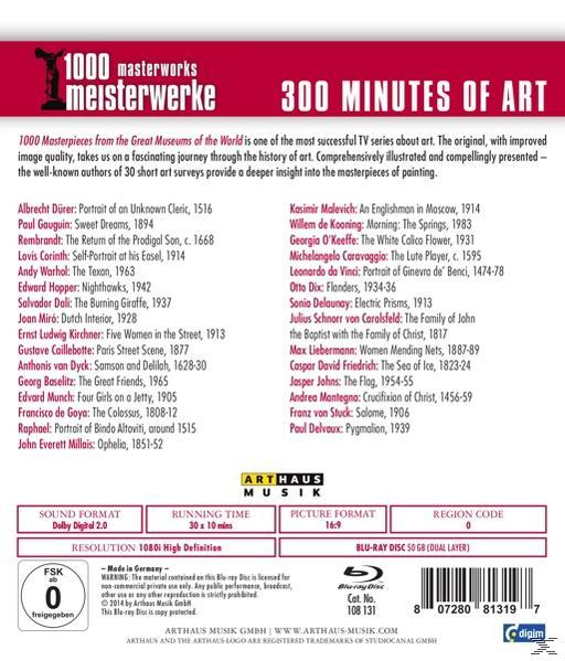 - of Minutes Art (Blu-ray) 300 - Dürer/Gauguin/Rembrendt/Corint