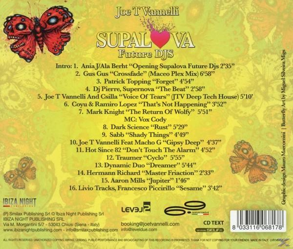 Various/Joe T.Vannelli - Supalova Future DJS  - (CD)