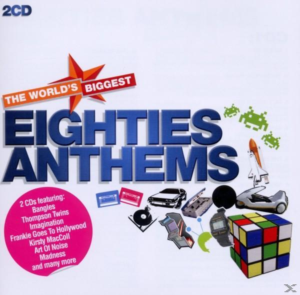 Biggest (CD) - World\'s Anthems Eighties - VARIOUS