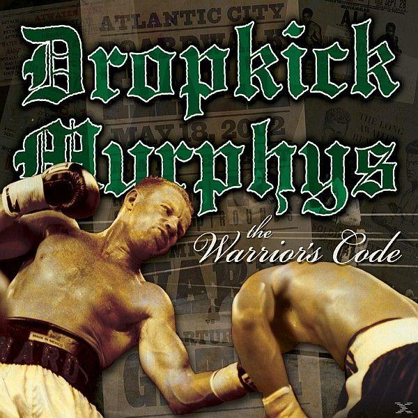 Zwei Boxer im Ring, einer schlägt den anderen. Albumcover mit Text. Boxkampf-Szene.