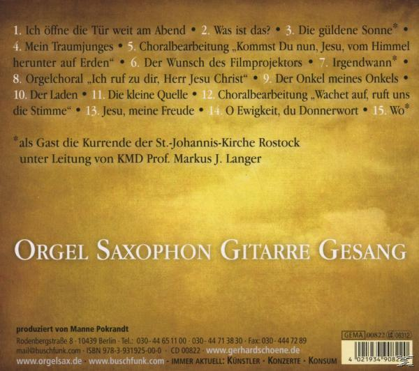 Gerhard Schöne - Ich Öffne Die Tür Weit Am Abend  - (CD)