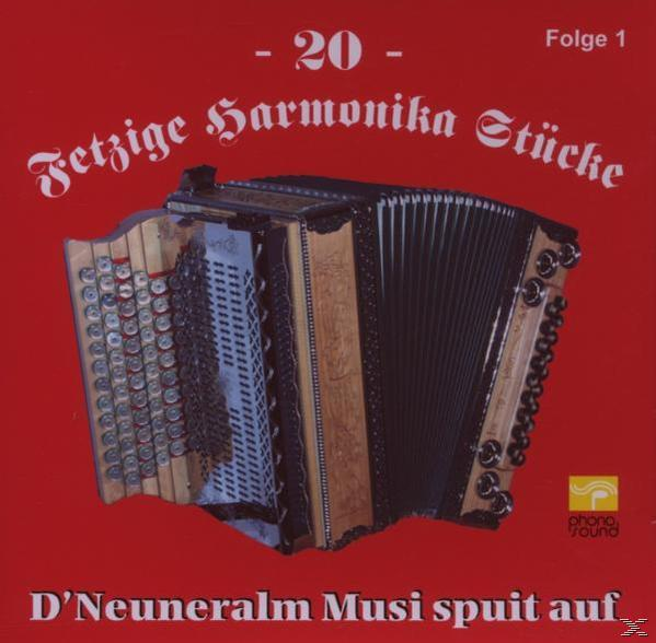 Harmonika Neuneralm Musi - 20 - Stücke Fetzige (CD) 1