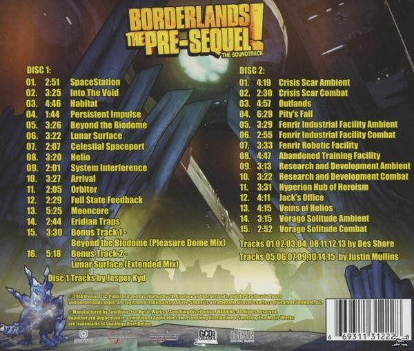 VARIOUS - Borderlands: The Pre-Sequel (Ost)  - (CD)