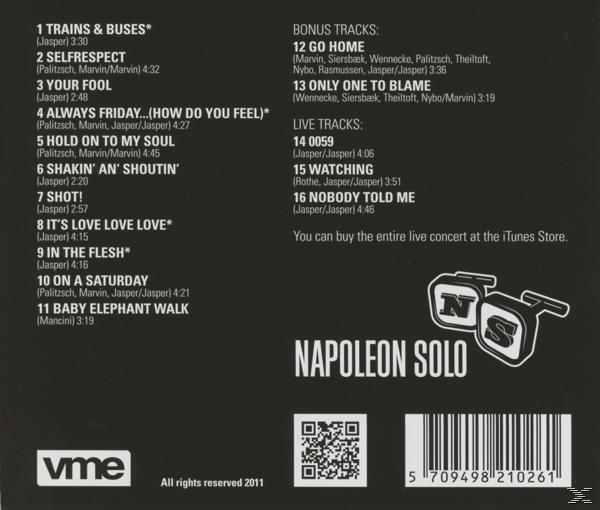 Napoleon Solo - Shot!  - (CD)