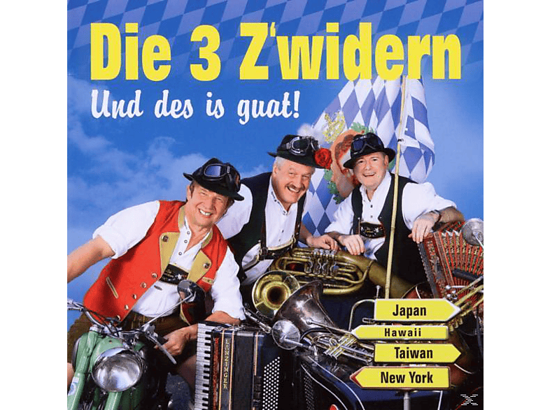 Die 3 Z'widern - Und Des Is Guat - (CD)