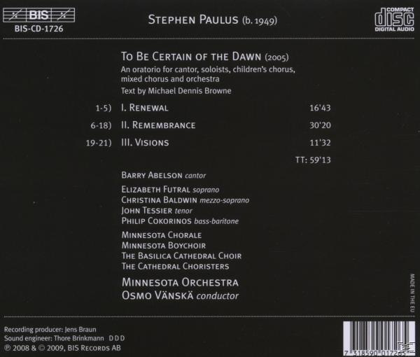 Futral - To Be Certain Of The Dawn  - (CD)