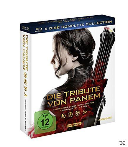 Die Tribute von Panem - Complete Collection (Jennifer Lawrence) [Blu-ray]