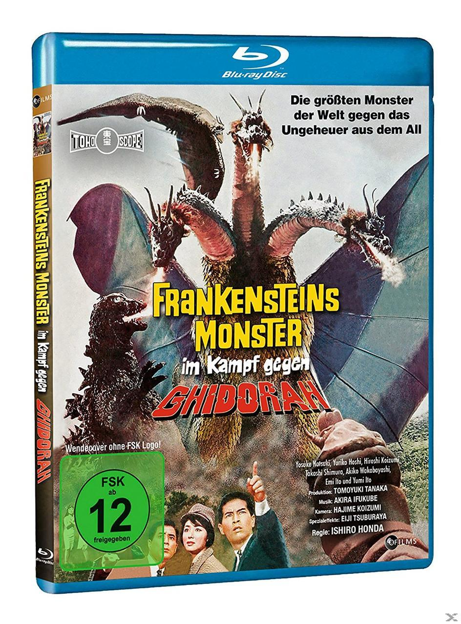 GEGEN MONSTER GHIDORAH FRANKENSTEINS IM KAMPF Blu-ray