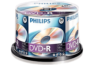 PHILIPS DR4S6B50F-97 4.7GB 50li Cake Box 16X DVD+R