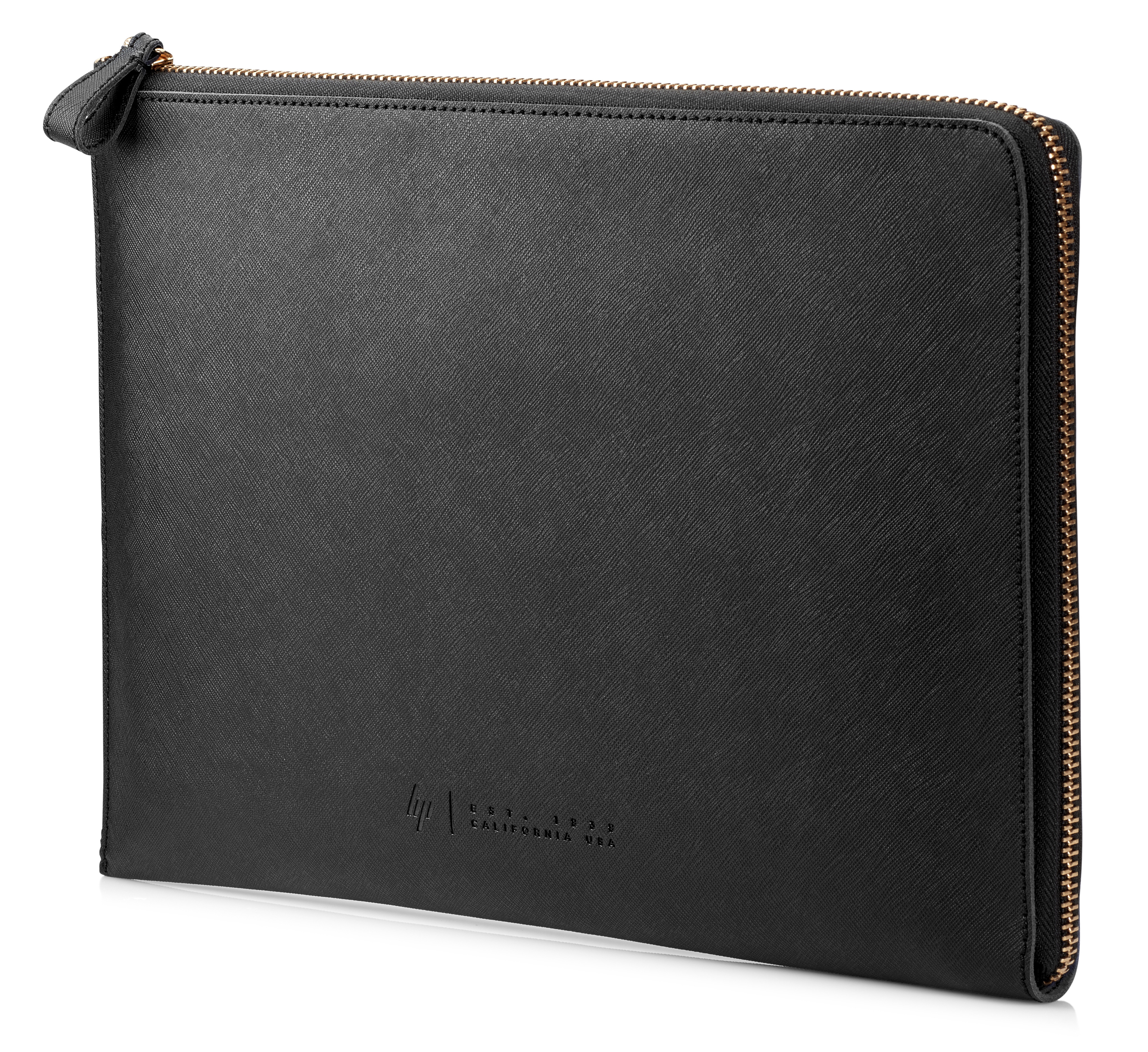 HP Spectre W5T46AA Notebooktasche Sleeves für Universal Polyurethan/Spaltleder, Schwarz