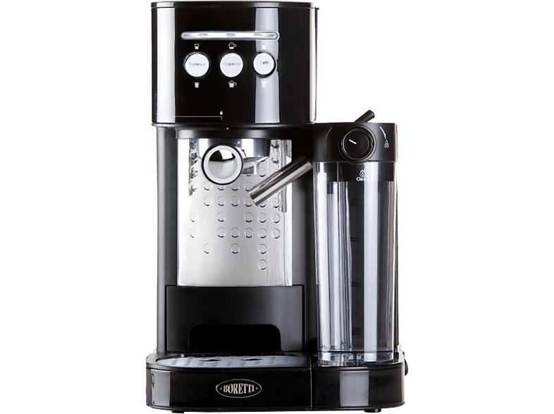 BORETTI Espressomachine Zwart (B400)