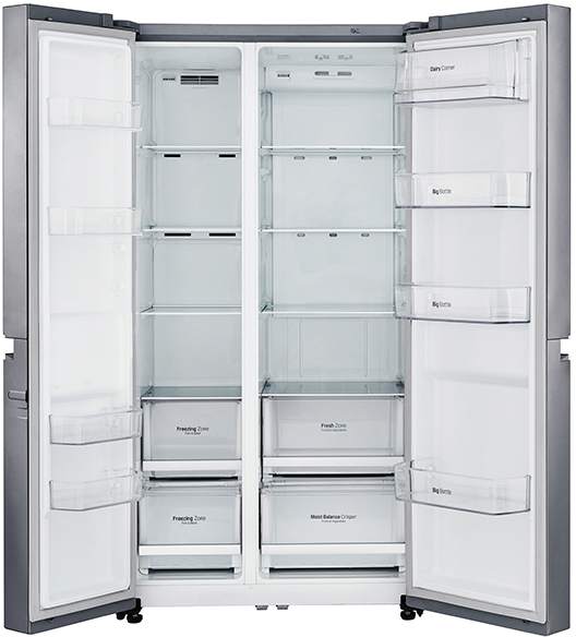LG GSB760PZXV side by side hűtőszekrény