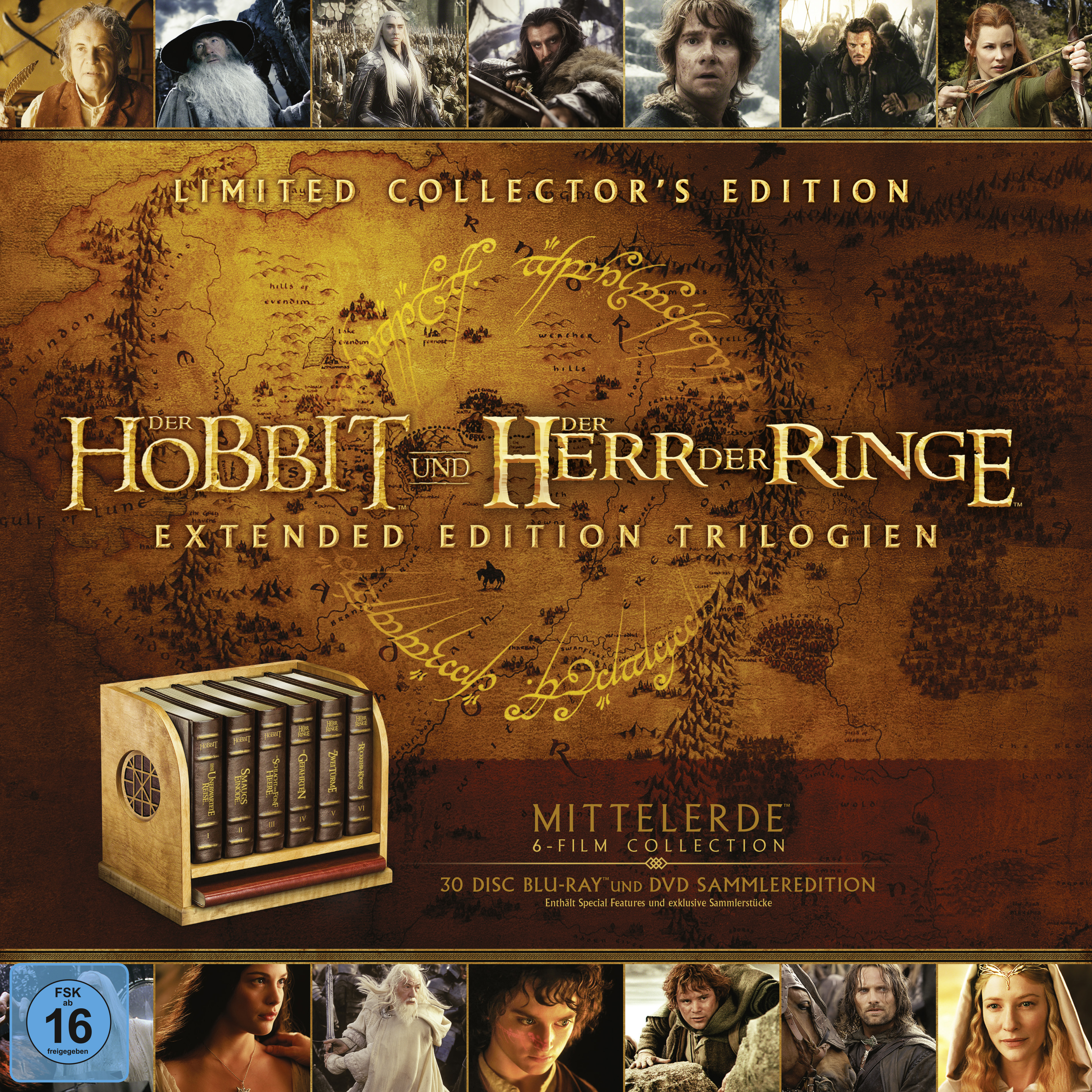 Mittelerde Ultimate Collector’s Edition Blu-ray
