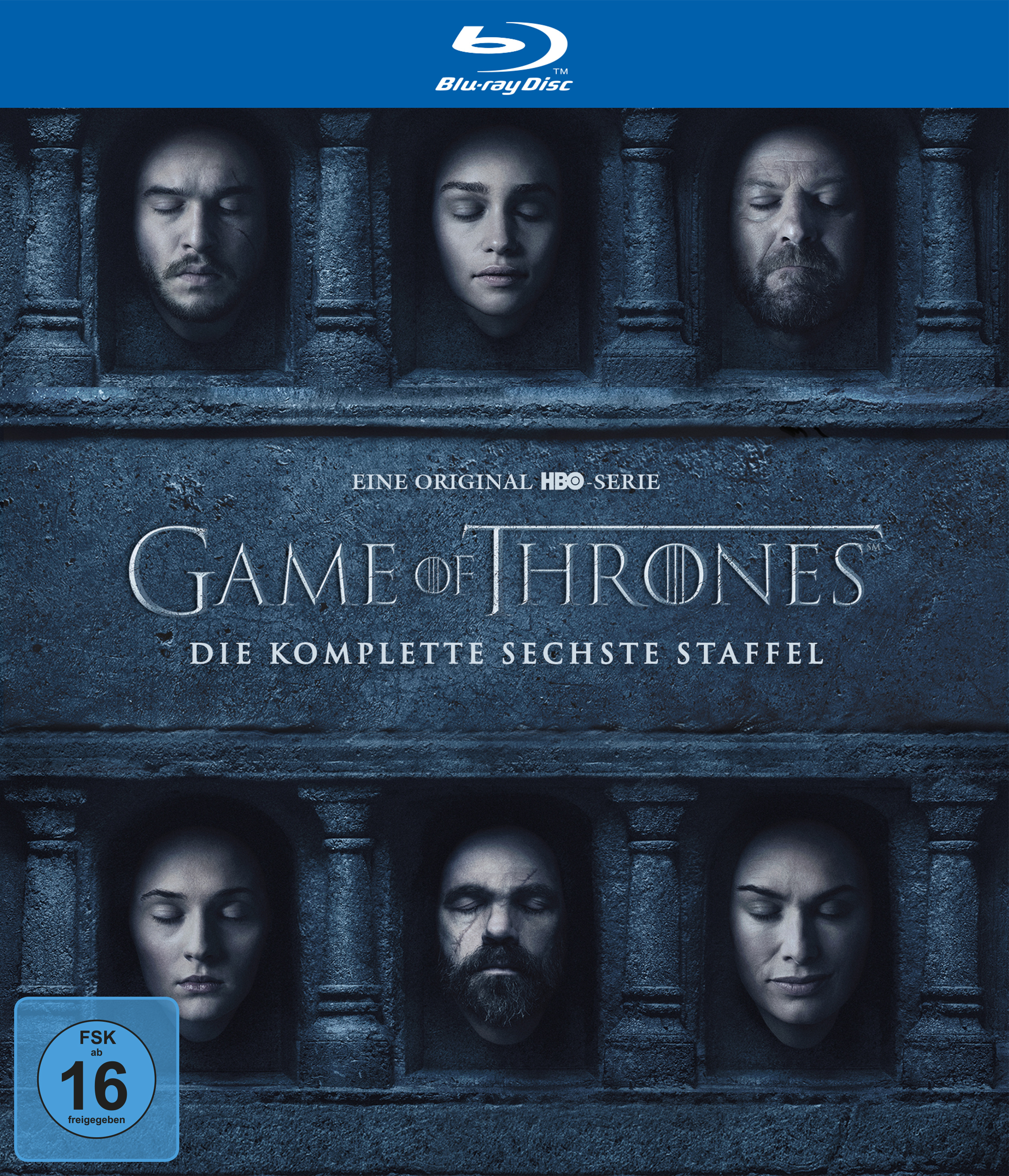Game of Thrones: Staffel 6 - Exklusive Edition mit Figur + Bonus-Disc (5 Discs) Blu-ray