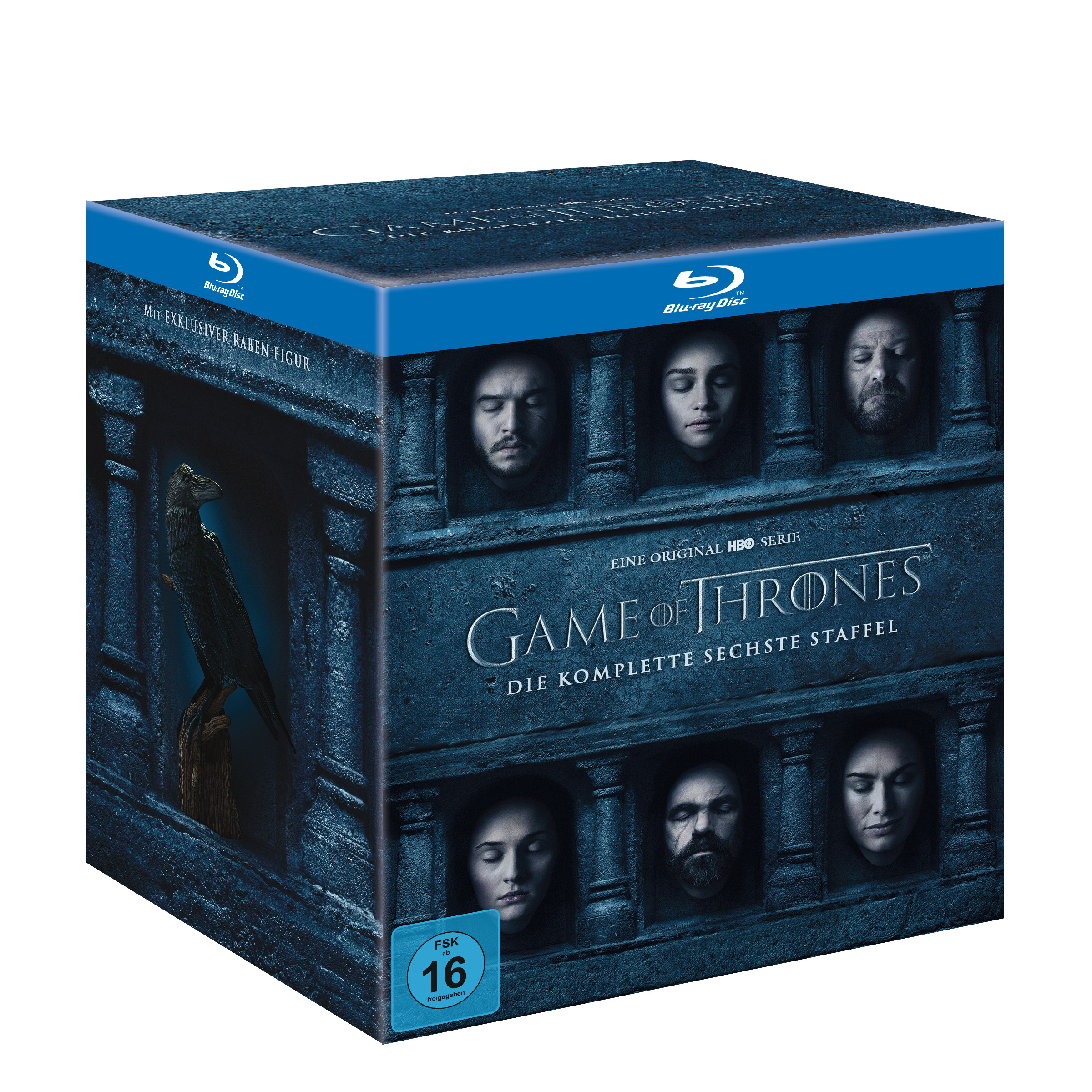 Game of Thrones: Staffel 6 - Exklusive Edition mit Figur + Bonus-Disc (5 Discs) Blu-ray