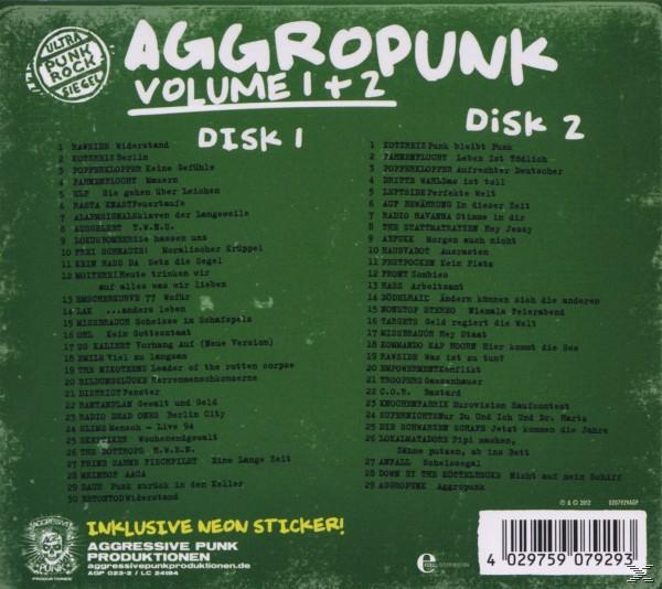 VARIOUS - Aggropunk Vol.1+2  - (CD)