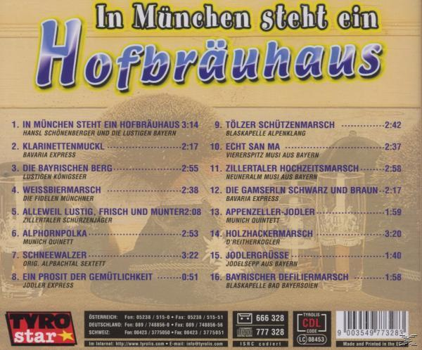 CD-Cover mit Text und einem Hintergrund aus Musikinstrumenten.