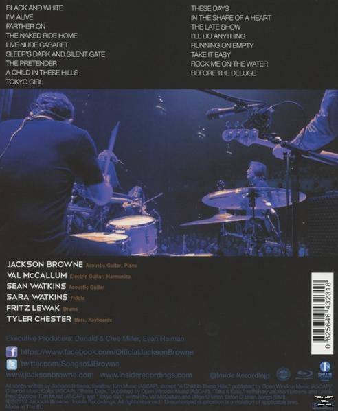 Jackson Browne - I'll Do Anything (Live In Concert)  - (Blu-ray)