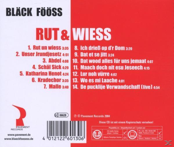 Rut Un De Fööss - Bläck (CD) - Wiess