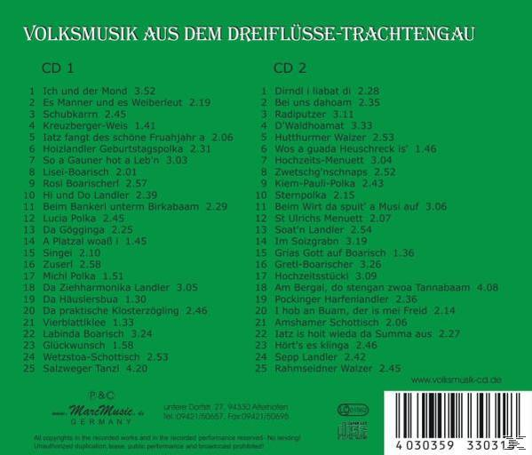 Dem - VARIOUS Aus (CD) Dreifl.Gau - Volksmusik