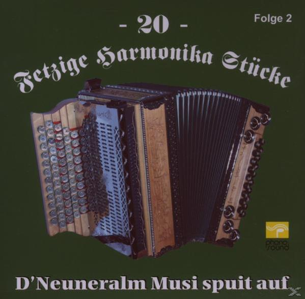 Neuneralm Musi - 20 Fetzige Harmonika - Stücke 2 (CD)