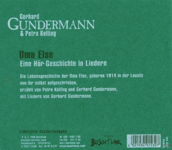 Gerhard Gundermann - Oma Else  - (CD)