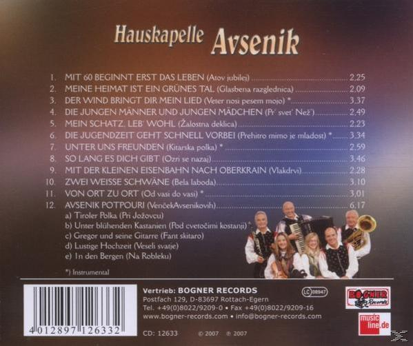 Hauskapelle Avsenik - Mit Eisenbahn Kleinen Der (CD) Oberkrain - Nach
