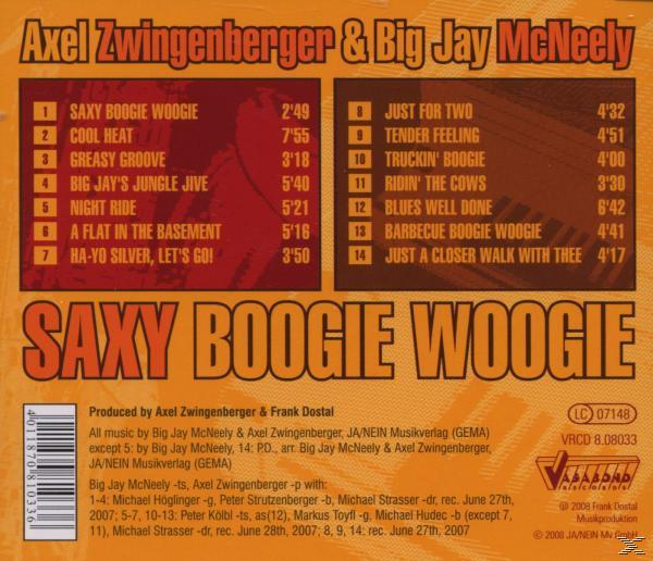 Axel Zwingenberger, Zwingenberger,A./McNeely,B.J. - Saxy Boogie Woogie  - (CD)