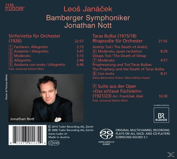 Bamberger Symphonik. - SINFONIETTA/TARAS BULBA  - (SACD Hybrid)